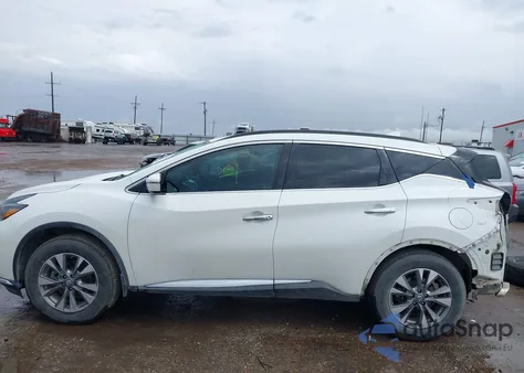 2017 Nissan Murano Sv z USA, uszkodzony, nr VIN 5N1AZ2MG7HN185543